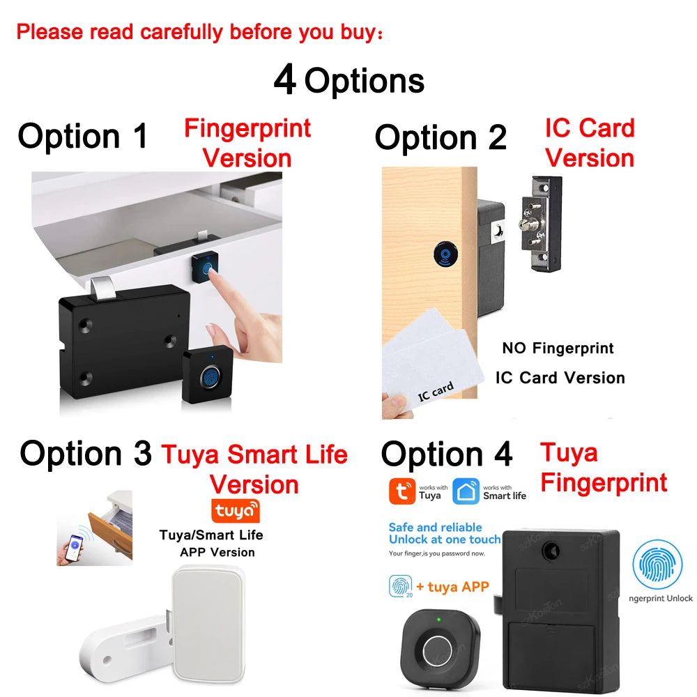 Best-selling high-quality smart lock for fingerprint drawer, ABS fingerprint electric cabinet lock, smart home cabinet lock.