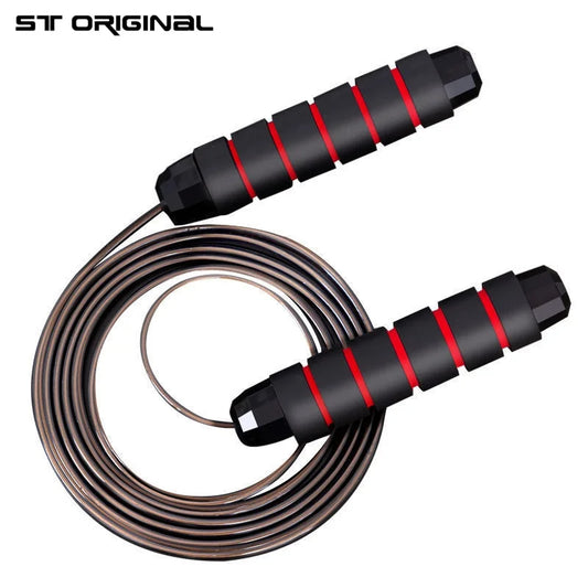 Adjustable Speed Jump Rope with Foam Handles