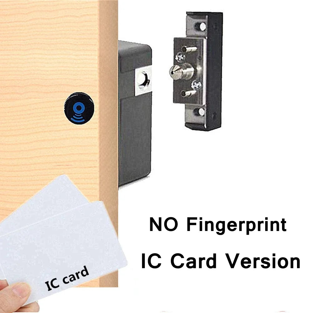 Best-selling high-quality smart lock for fingerprint drawer, ABS fingerprint electric cabinet lock, smart home cabinet lock.