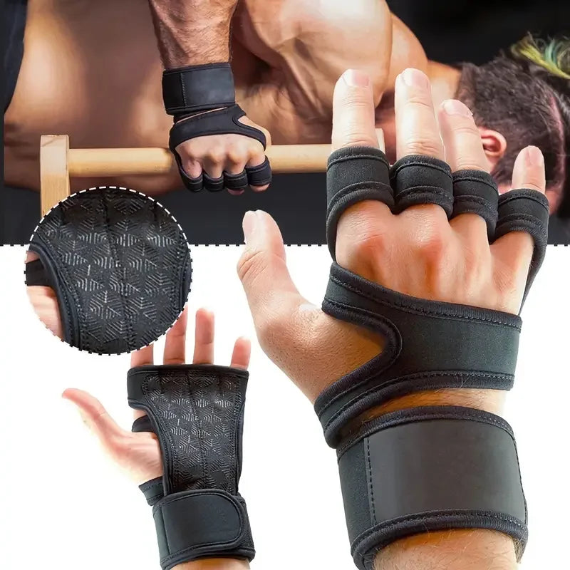 A Pair of Training Sports Gloves for Men and Women